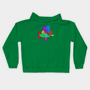 UFO Aeroplane Kids Hoodie